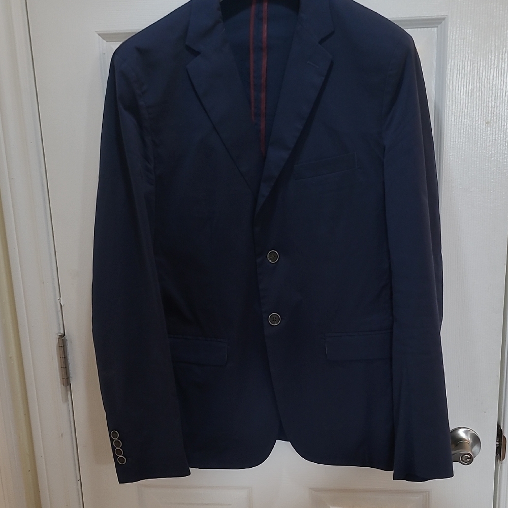 Men's Navy Blazer By ZARA
